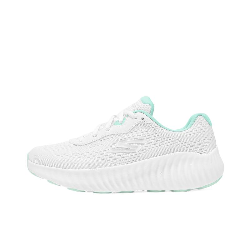 Skechers Women’s GO Comfortable Abrasion Resistant Abrasion Resistant Low top Running Shoes Women’s White Green