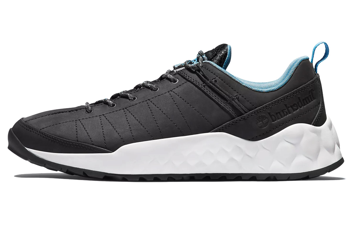 Мужские кроссовки Timberland Solar Wave (черно-белые)