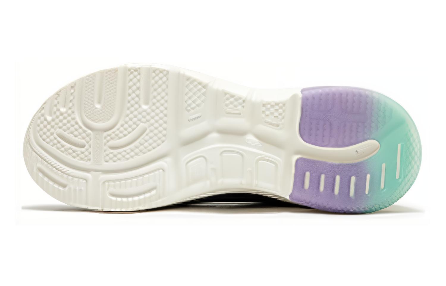 361° Slip Resistant Abrasion Resistant Breathable Low top Running Shoes Women’s Black Purple
