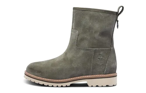 Timberland Top Grain Cow Leather Abrasion Resistant Cushioning Fashion Short Outdoor Boots Women's