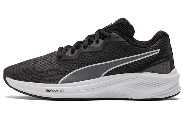 PUMA Aviator Profoam Sky Fabric Cushioning Slip Resistant Abrasion Resistant Low top Running Shoes Unisex Black White
