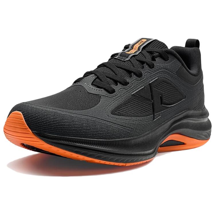 XTEP Cushioning Rebound Cushioning Rebound Low top Casual Running Shoes Men’s Black Orange