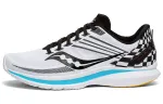 Saucony Kinvara Elite 12 Fabric Cushioning Slip Resistant Abrasion Resistant Low top Running Shoes Men's White Black