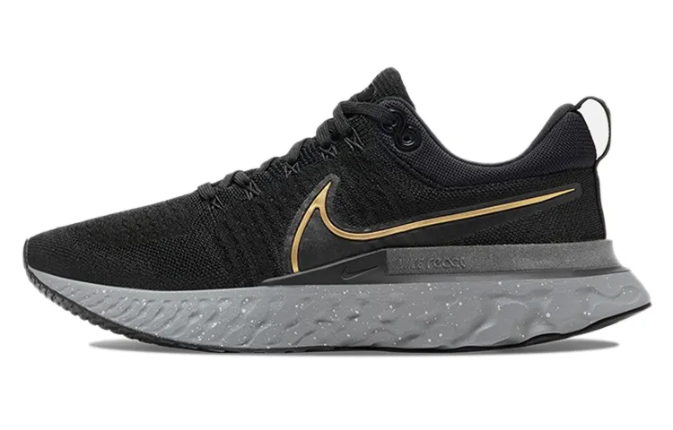 Nike React Infinity Run Flyknit 2 Black Gold