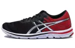 Asics Gel Electro33 Comfortable Low top Running Shoes Men's Black Red Silver