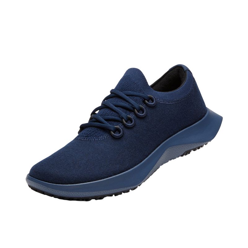 Allbirds Wool Dasher 2 Cushioning Slip Resistant Low top Running Shoes Women’s Dark Navy Blue