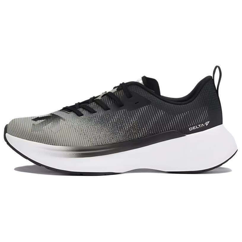 DESCENTE DELTA Cushioning Abrasion Resistant Breathable Low top Running Shoes Men’s Dark Gray
