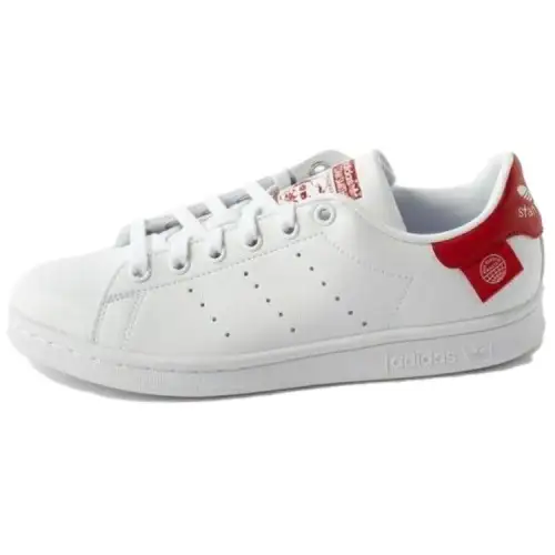 Adidas Originals Stan Smith Fashion Abrasion Resistant Low top Skateboard Shoes Men's Cloud White