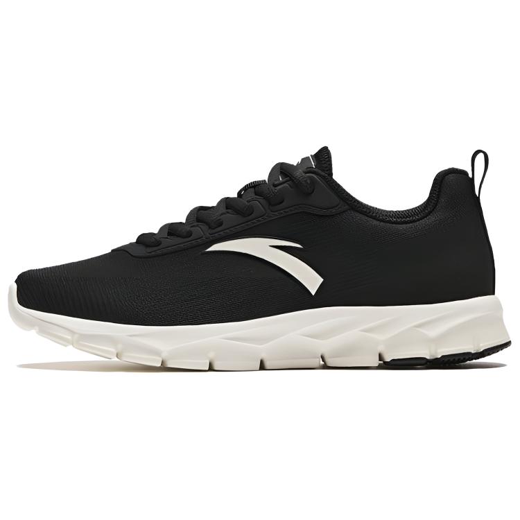 Anta Breathable Abrasion Resistant Low top Running Shoes Women’s Black White