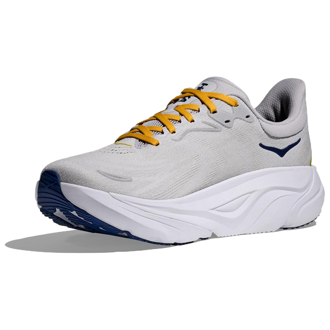 HOKA ONE ONE Arahi 8 Cushioning Slip Resistant Cushioning Slip Resistant Running Shoes Men’s Gray White