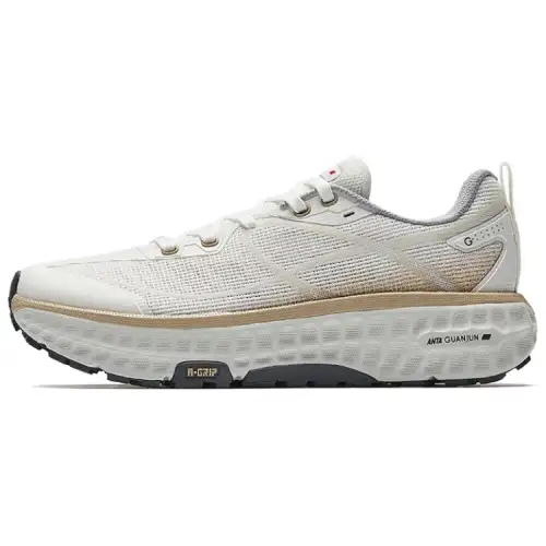 Anta Breathable Moisture Wicking Breathable Moisture Wicking Low top Casual Running Shoes Women's White