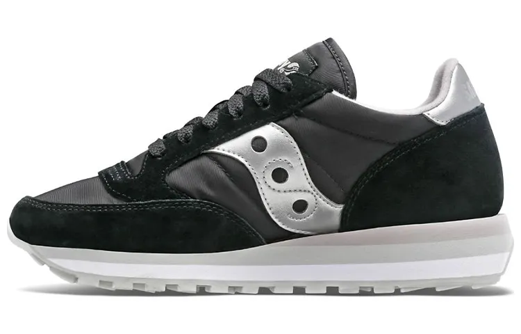 saucony Jazz Triple Black Silver Women's