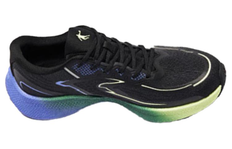 QIAODAN Flying Shadow 3.0 Slip Resistant, Abrasion Resistant, Breathable Low top Running Shoes Men’s Black Blue Green