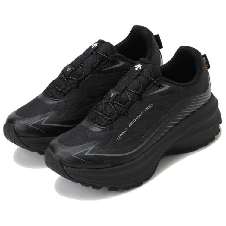 DESCENTE City Lift Slip Resistant Slip Resistant Low top City Commuting Running Shoes Unisex Black