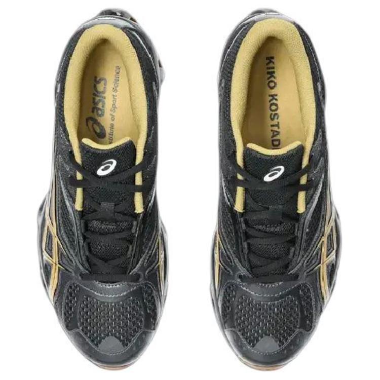 Мужские кроссовки ASICS × KIKO KOSTADINOV Gel-Quantum Zientzia (черно-золотые) — фото 5