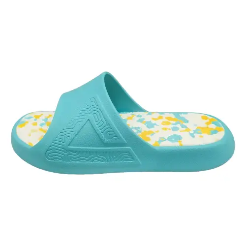 PEAK Taichi National Innovation Slippers EVA Totem Graffiti Slip Resistant Odor Resistant Slide Slippers Unisex
