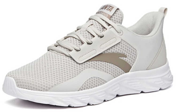 Anta Abrasion Resistant Breathable Low top Running Shoes Men’s Shade 1 Gray