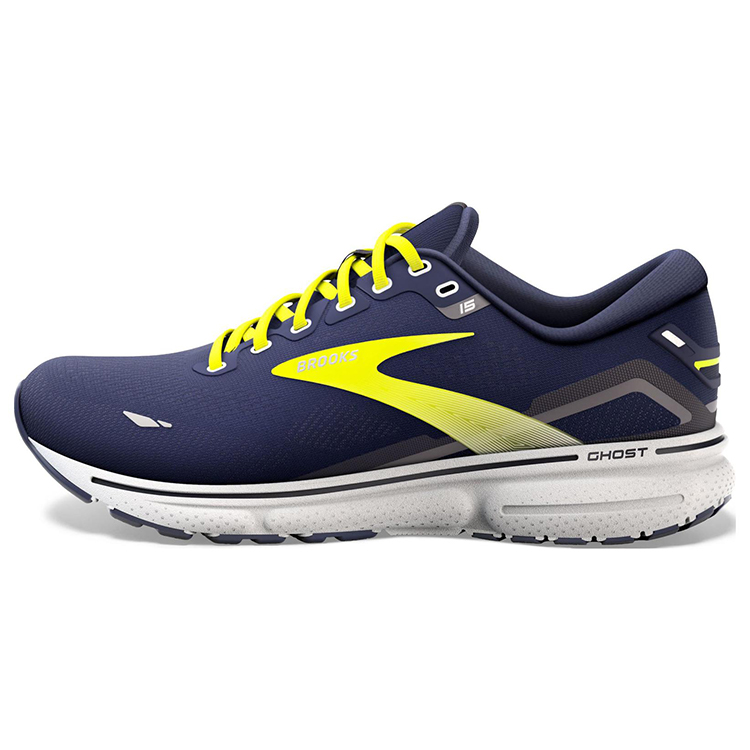 Brooks Ghost 15 Mesh Cushioning Breathable Cushioning Breathable Low top Running Shoes Men’s Dark Blue