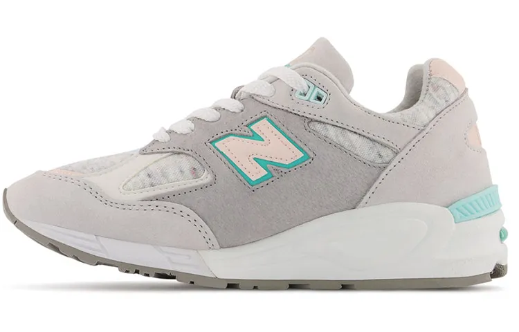 New Balance 990 V2 Low Top Grey Women's