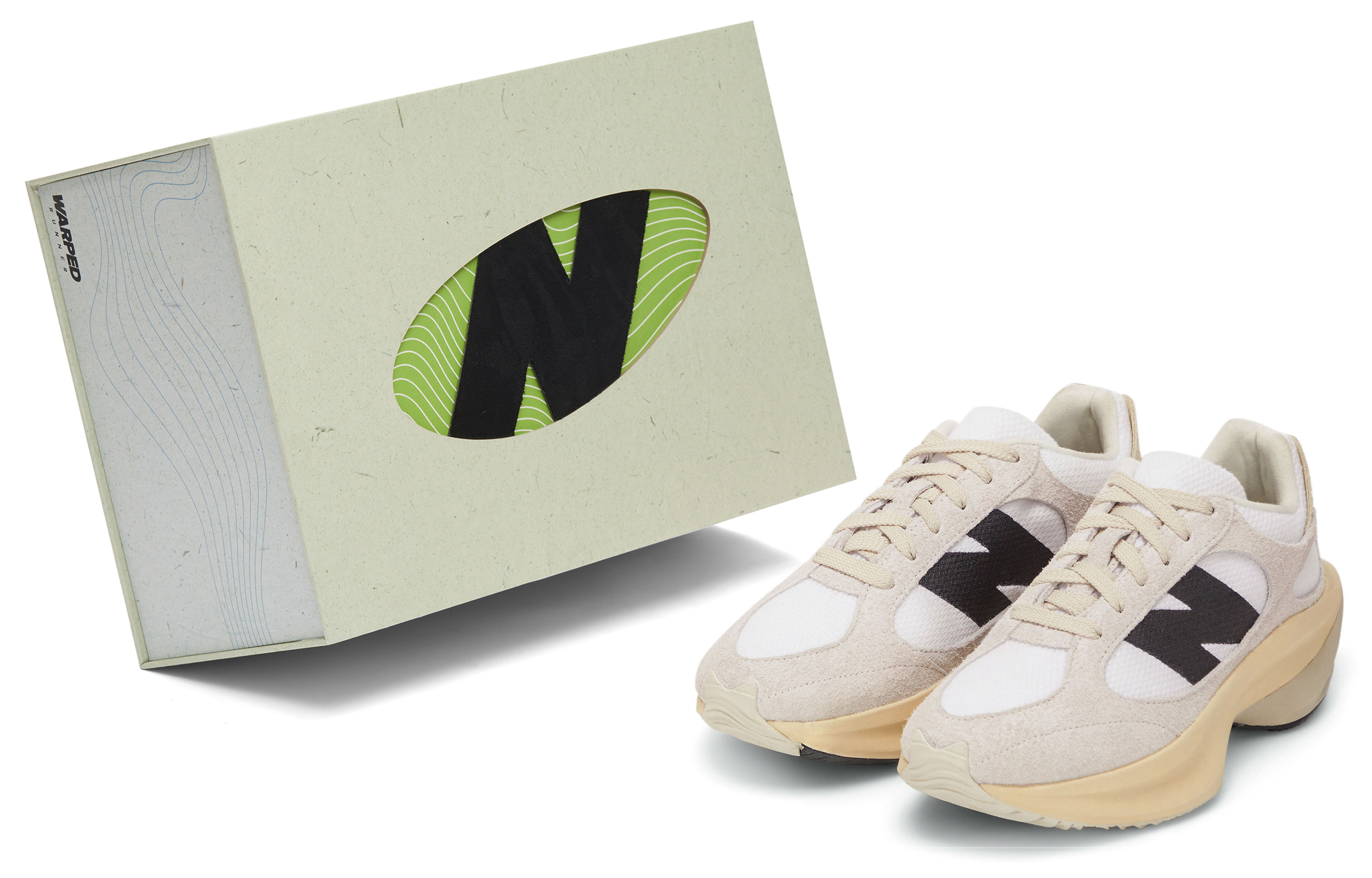 New Balance Wrpd Runner Running Shoes Unisex Low Top Beige