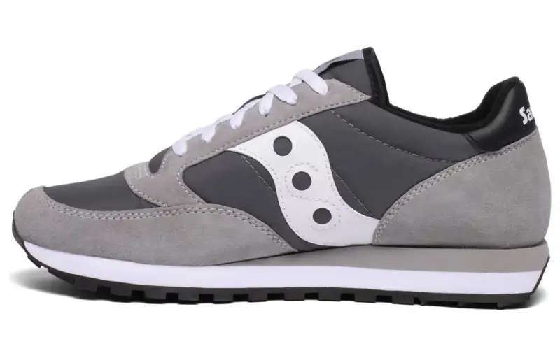 Saucony Jazz Original Abrasion Resistant Low top Running Shoes Men's Gray