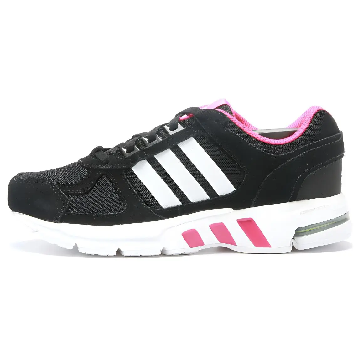Adidas Equipment 10 Cushioning Slip Resistant Abrasion Resistant Low top Running Shoes Unisex Black Purple