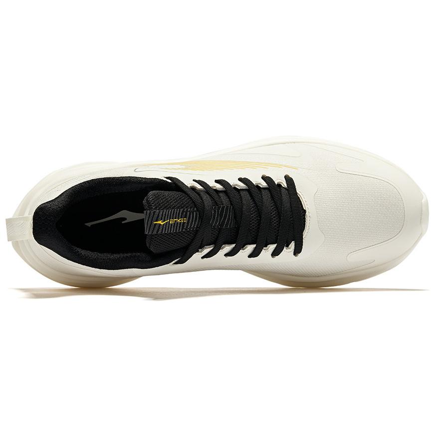Erke Comfortable And Breathable Cushioning, Wear Resistant Low top Running Shoes Men’s Black White