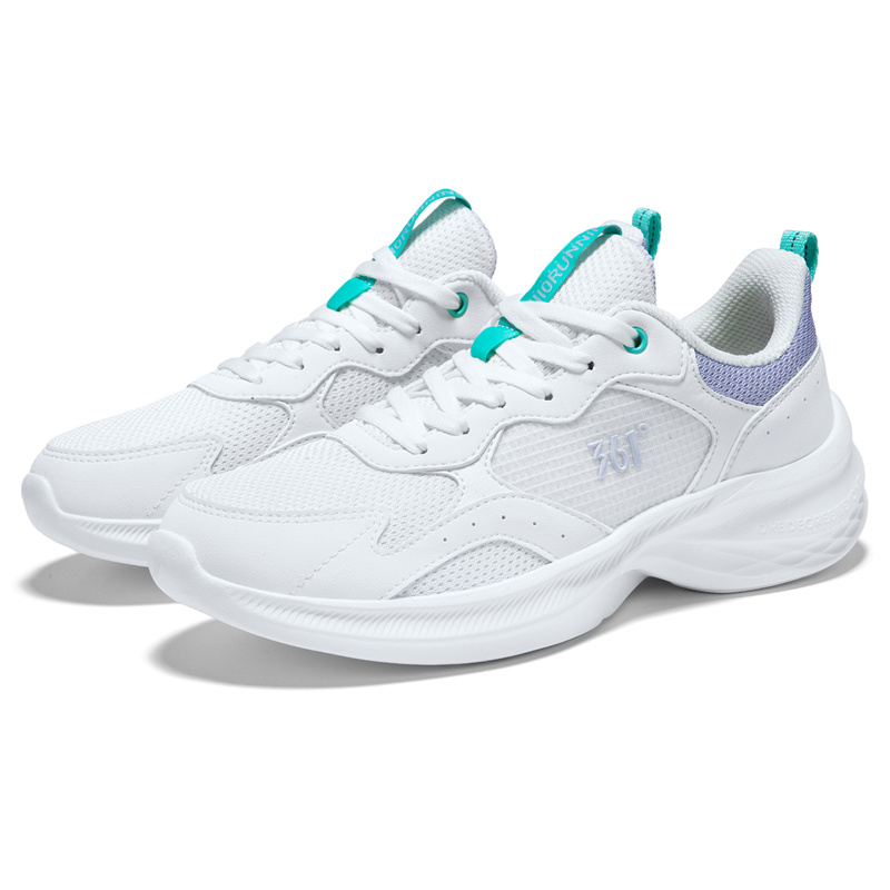 361° Low top Sprint Running Shoes Women’s Feather White Chalk Purple