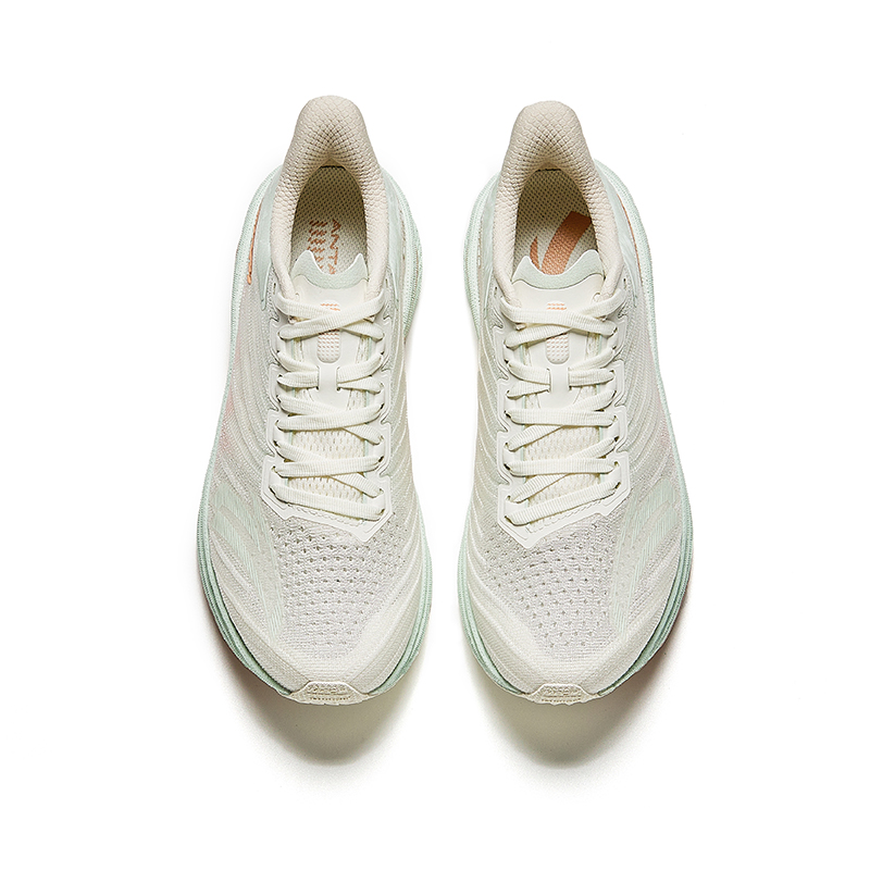 Anta Mach 4 Comfortable Fabric Cushioning Rebound Low top Rubber, TPU/Nitrogen Technology Training Racing Running Shoes