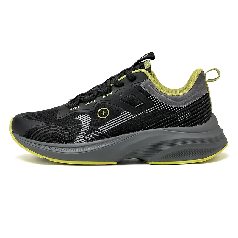 K bird Textile, Synthetic Leather Slip Resistant Abrasion Resistant Low top Running Shoes Men's