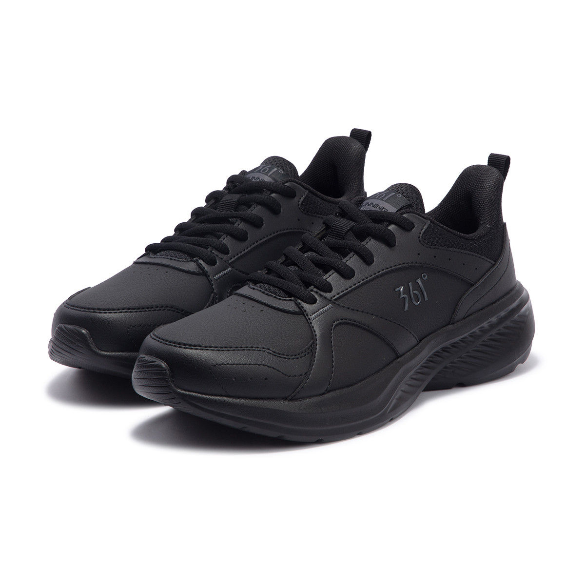 361° Cushioning Slip Resistant Abrasion Resistant Low top Casual Running Shoes Women’s Obsidian Black