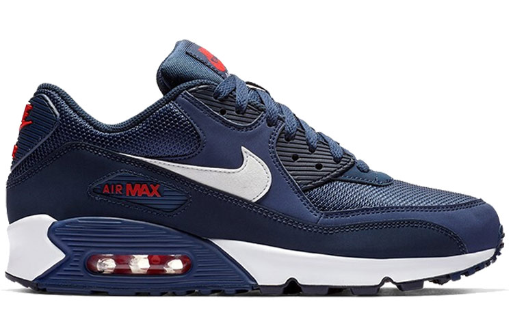 Nike Air Max 90 Midnight Navy University Red White