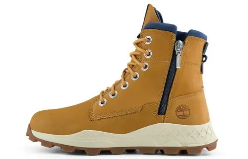 Timberland Brooklyn Side Zip Wide Fit Boot 'Wheat Nubuck'