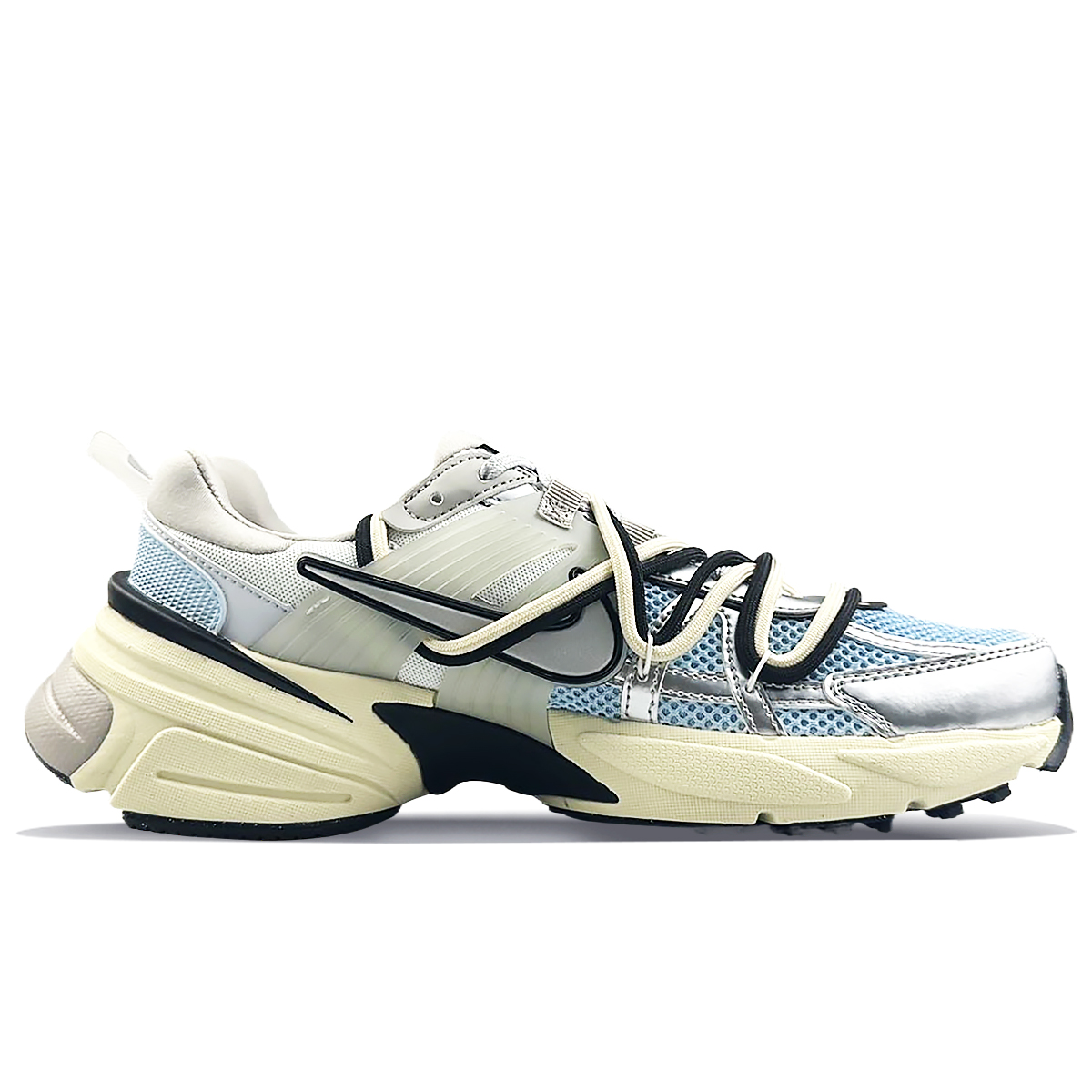Nike V2K Run Textile, Leather Abrasion Resistant Slip Resistant Abrasion Resistant Slip Resistant Low top Running Shoes