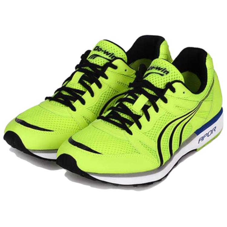 DO WIN Breathable Lightweight Breathable And Lightweight Low top Running Shoes Unisex Green Black White
