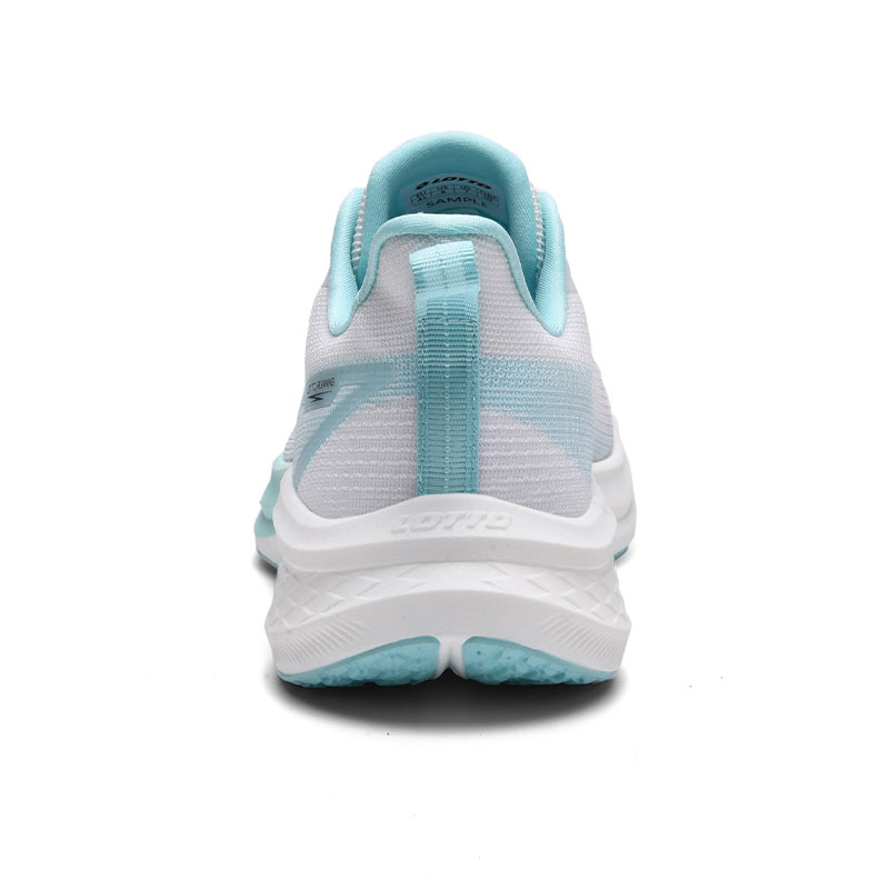 LOTTO Cushioning Slip Resistant Abrasion Resistant Breathable Lightweight Low top Running Shoes Men’s White Blue