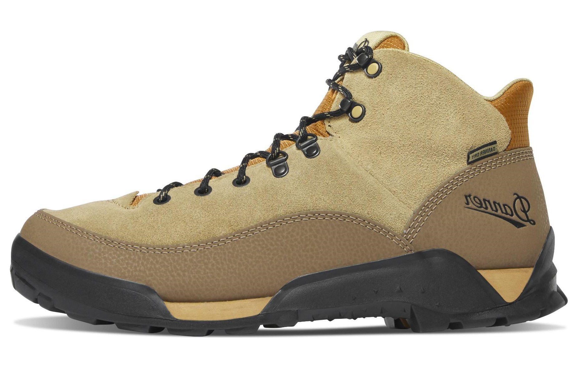 Danner Cushioning Slip Resistant Waterproof Lightweight Height Increasing Mid top Running Shoes Men’s Brown
