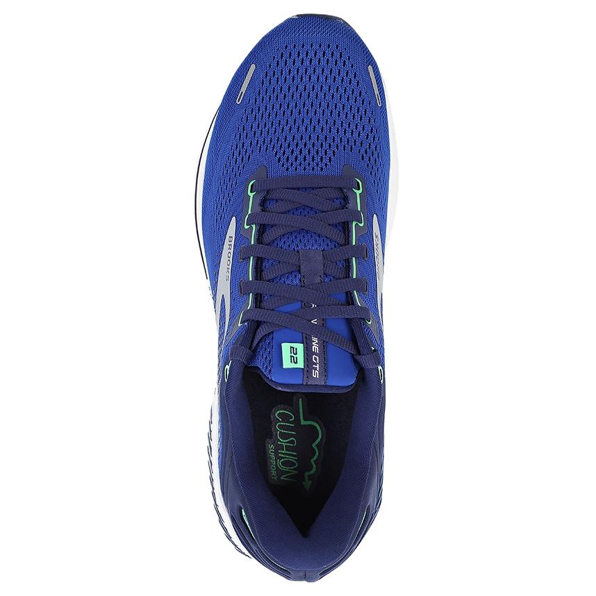 Brooks Adrenaline GTS Slip Resistant Low top Running Shoes Men’s Blue White
