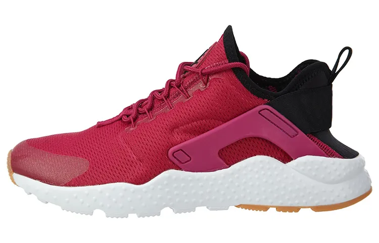 Nike Air Huarache Run Ultra Sport Fuchsia Black Gum Yellow Women's