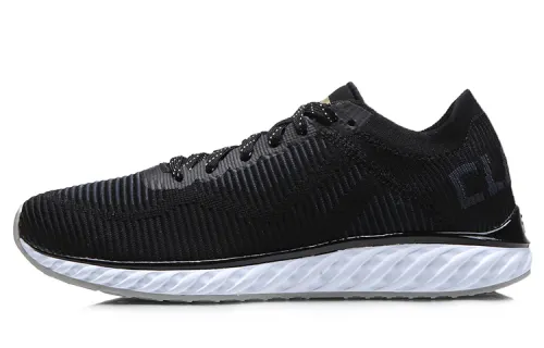 Li Ning Cloud 4 Running Shoes Unisex Low Top Black/White