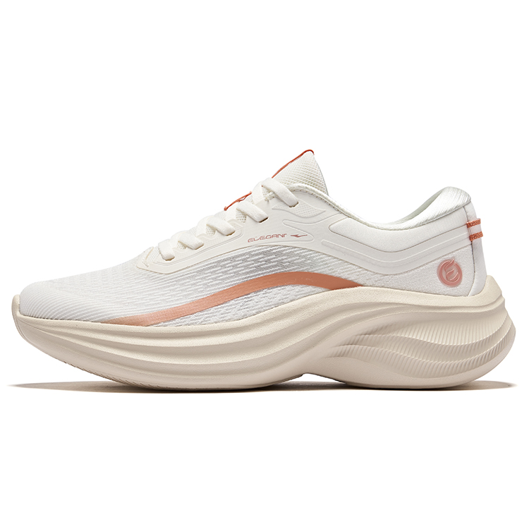 Erke Cushioning Rebound Low top City Commuting Running Shoes Women’s Microcrystal White