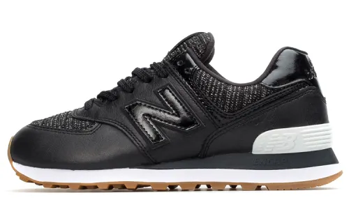 New Balance 574 Black Magnet Women's