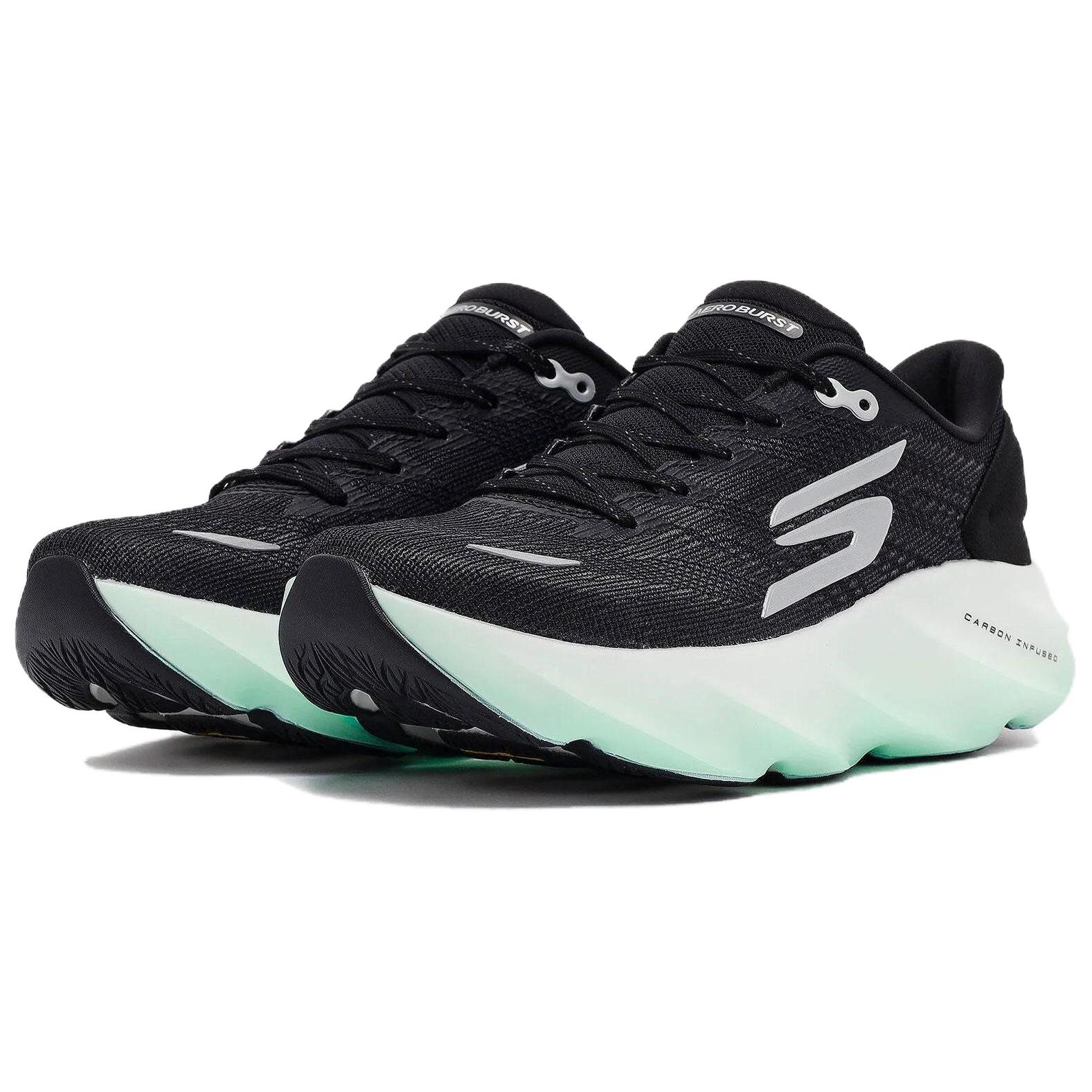 Skechers SKX Aero Burst Abrasion Resistant Running Shoes Women’s Black White