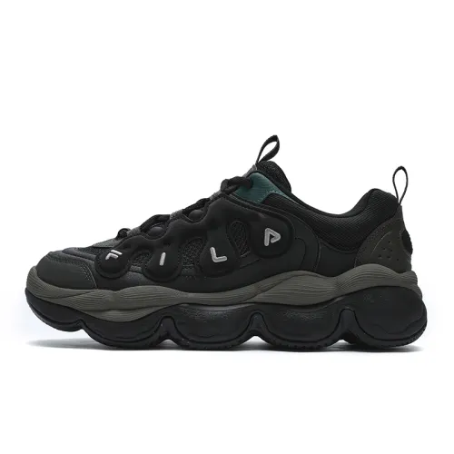 FILA PEASE Low top Casual Shoes Men's Black Green