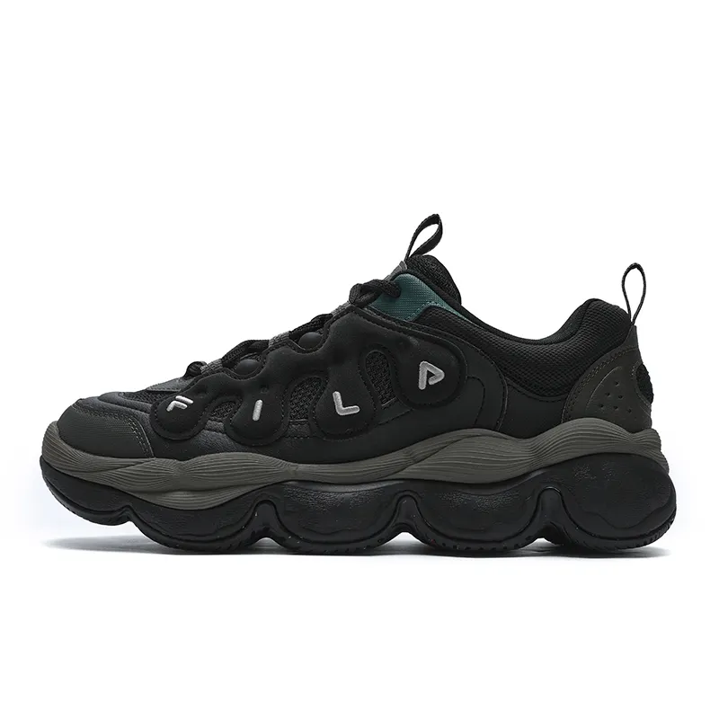 FILA PEASE Low top Casual Shoes Men's Black Green