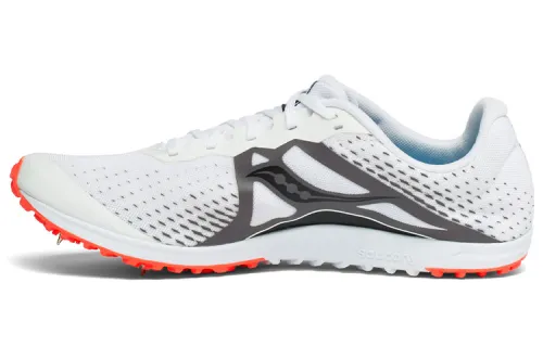 Saucony Kilkenny XC8 Spike Long Stud Low top Running Shoes Men's White Red