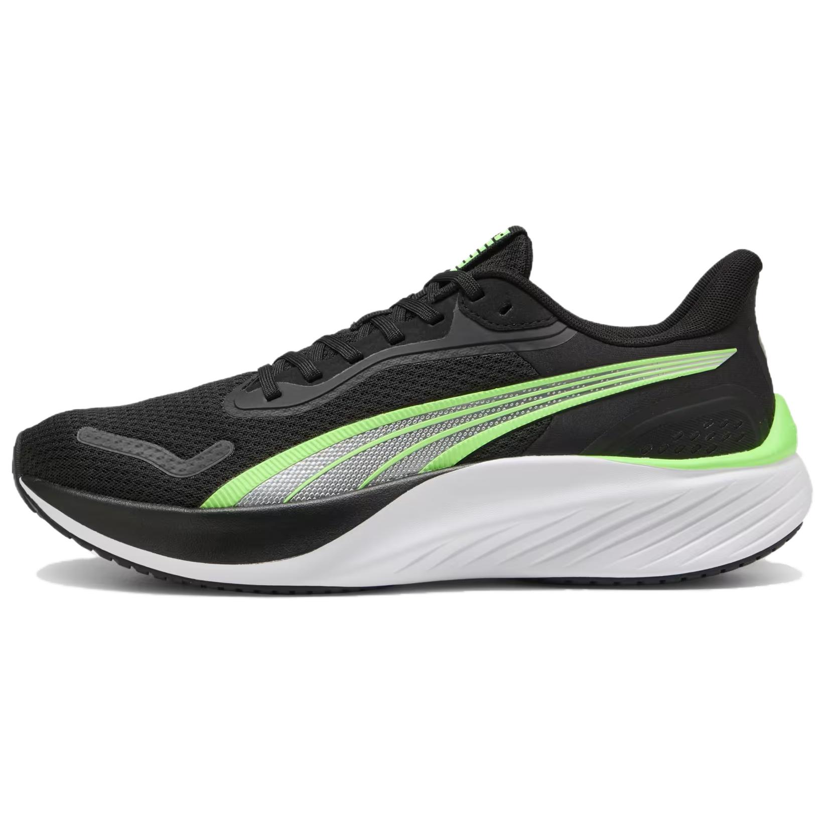PUMA Pounce Lite Slip Resistant Abrasion Resistant Low top Casual Running Shoes Unisex Black