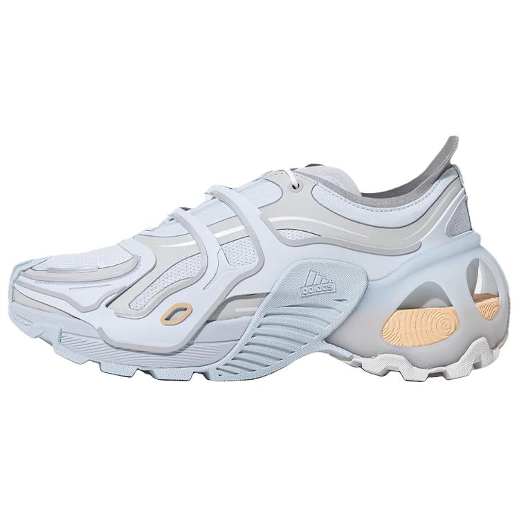 Adidas Wonder Runner Fabric Cushioning Slip Resistant Abrasion Resistant Low top Running Shoes Unisex Blue Gray White