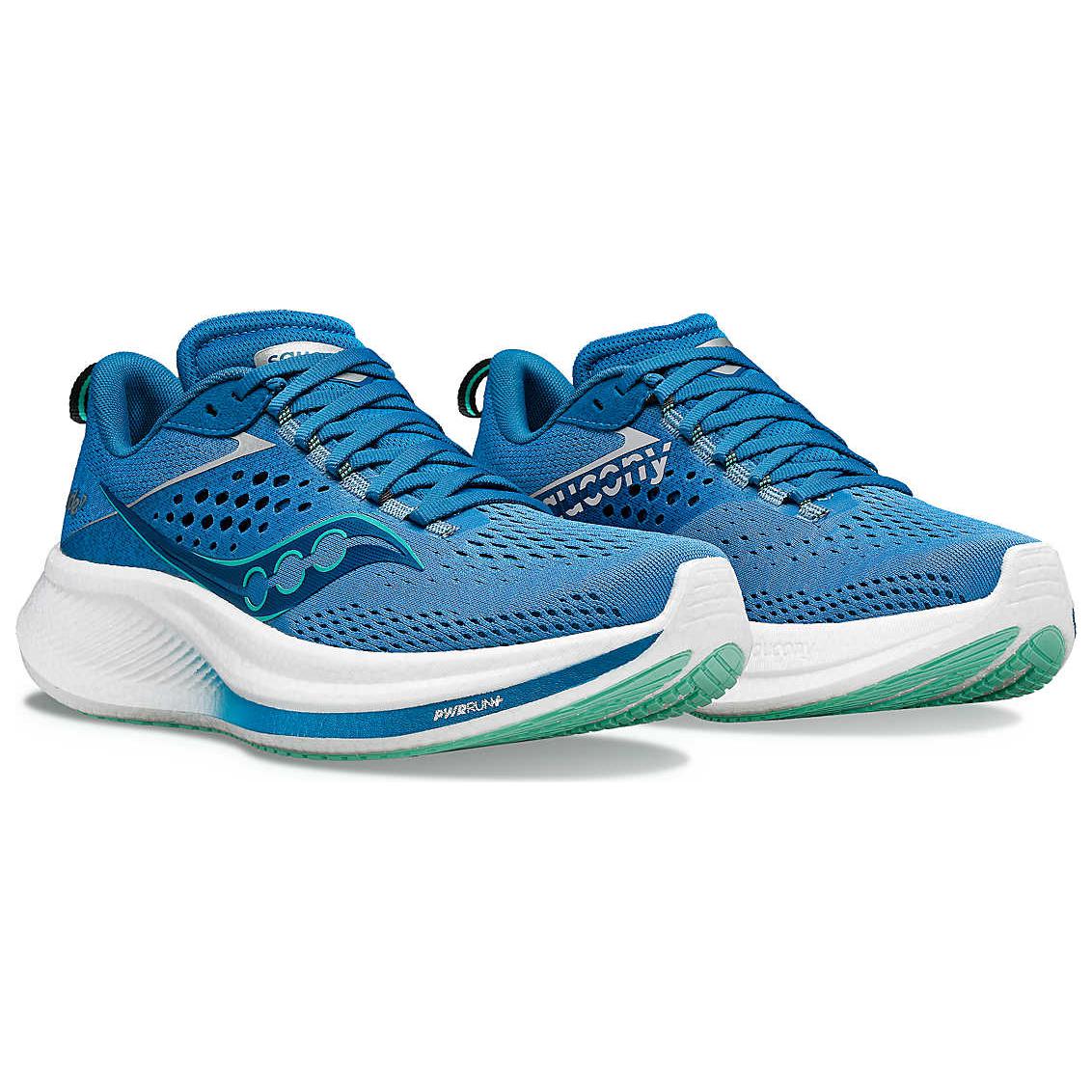 Saucony Slip Resistant Abrasion Resistant Low top Casual Running Shoes Women’s Blue