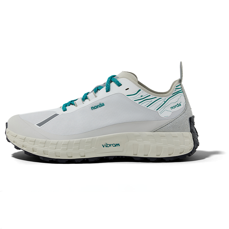 NORDA 001 Fabric Breathable Low top Running Shoes Men’s Vintage White